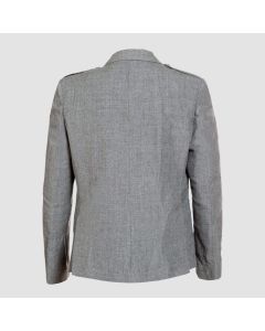 LIGHT GREY TWEED CRAIL JACKET WITH 5 BUTTON VEST - CLEARANCE - Jacket Tailor
