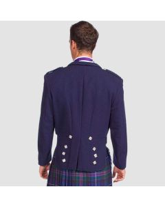 NAVY PRINCE CHARLIE JACKET WITH 5 BUTTON VEST - Jacket Tailor