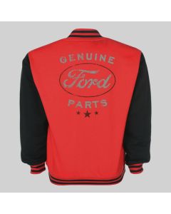 Men's Varsity Jacket Genuine Parts Service Vintage Muscle - Jacket Tailor