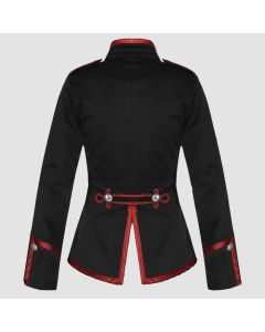 Red And Black Jacket Gothic Gothic Military Parade - Jacket Tailor
