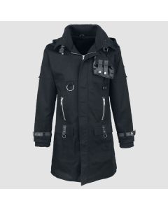Winter Men´s Jacket Poizen Industries Nash Parka Black