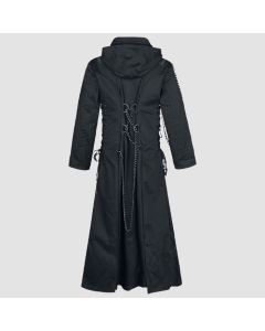 Army Coat black by Gothicana