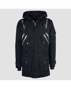 Winter Men´s Jacket Poizen Industries Nash Parka Black