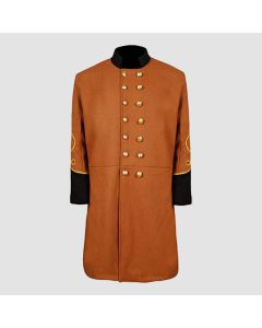 Union Captains Civil War Butternut Frock Coat - Jacket Tailor