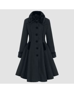 Olwin Coat in Black