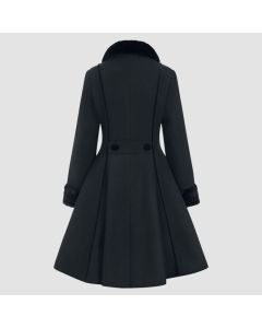 Olwin Coat in Black