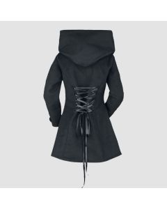Women's Coat Poizen Industries Alice Black
