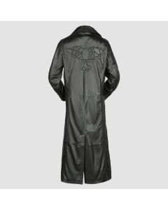 Black Leather Trench Coat Mens
