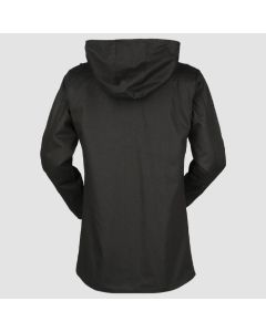 Coat with Zip Details Short Coat Black by Gothicana 
