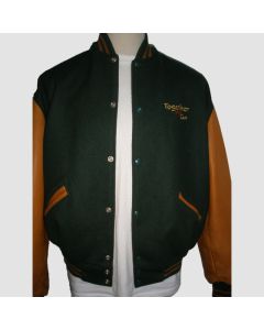 SETTLEMIER'S USA 1997 VARSITY JACKET SIZE 48 RARE VINTAGE UNIQUE - Jacket Tailor