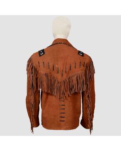 Western and Traditional Cowboy Real Leather Suede Jacket & Coat - Jacket Tailor