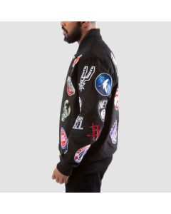 Nba Collage Patch Jacket