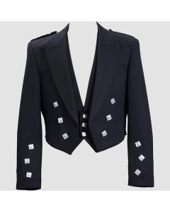Navy Midon Prince Charlie Jacket & Waistcoat - Jacket Tailor