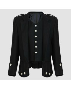 Doublet Sheriffmuir Kilt Jacket With 6 Button vest Wedding Kilts - Jacket Tailor