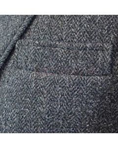 Scottish Grey Tweed Wool Argyle Wedding Kilt Jacket  - Jacket Tailor