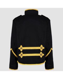 Black Parade Jacket Steampunk Punk Military Mcr Drummer - Jacket Tailor