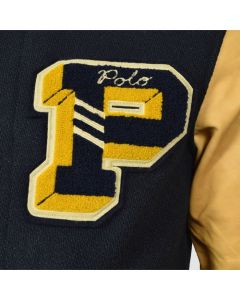Polo Ralph Lauren Men's Wool Letterman Varsity Patch Jacket - Jacket Tailor