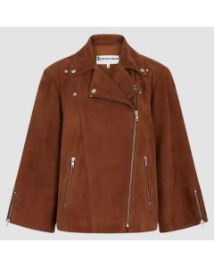 Gerard Darrel Maud Suede Jacket Caramel