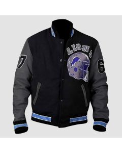 Axel Foley Detroit Lions Varsity Jacket- Jacket Tailor