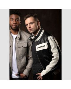 Sebastian Stan Leather Jacket