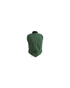 Black Wool Highland Dance Vest  - Front
