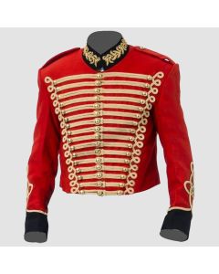 British Army Cavalry jacket Modern Day Steampunk Military Uniform - Front