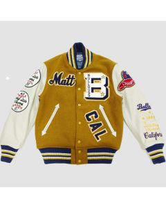 Bulldogs Varsity Jacket by Jacket Tailor - Wool & Leather Letterman