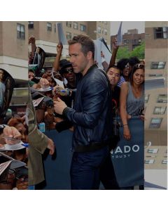 Ryan Reynolds Leather Jacket 