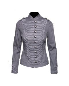 Cyber Rave Women Militar Jacket-Jacket Tailor