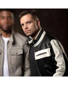 Sebastian Stan Leather Jacket