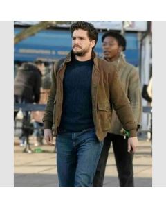 Kit Harington Eternals Leather Jacket