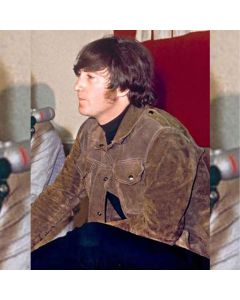 John Lennon Rubber Soul (The Beatles) Suede Jacket