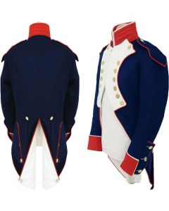 Civil War Jacket, British War Jackets Single Breasted Coats 