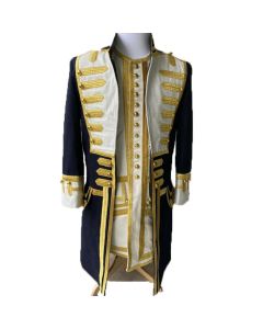 Men's Gothic Military Admiral General Officers Overcoat - Jacket Tailor