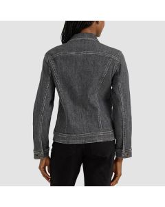 Women's Denim & Lace Jacket Lee Rider Denim Jacket-Jacket Tailor
