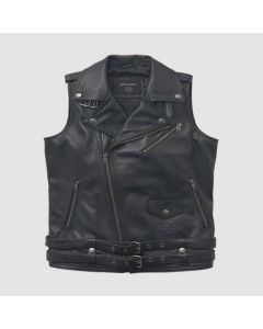 Men's Harley Davidson Leather Vest - JACKET TAILOR