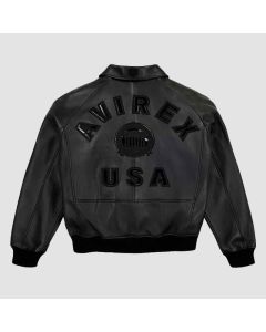 Men Black Leather Bomber Jacket Vintage Aviator Flight Jacket Trendy Varsity Streetwear 