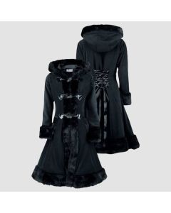 Poizen Minx Coat Black