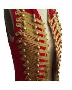 New Ceremonial Military Army Red &Gold - Front