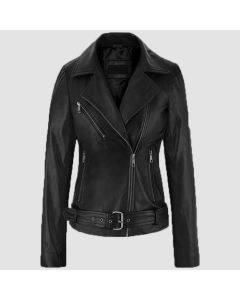 Adele Exarchopoulos Leather Jacket