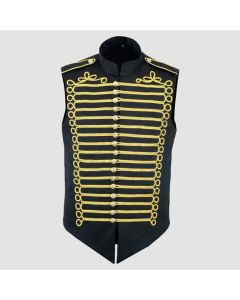 Military Vest Hand Made Drummer Parade Sleeveless Gilet