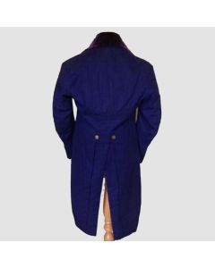 New 1820c Military Infantry Blue Tailcoat Wool Men's Coat