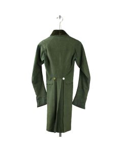 New Men Double Breast Green 1950th Metropolitan Regency Wool Tailcoat