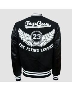 Top Gun Men’s The Flying Legend Varsity Jacket by Jacket Tailor