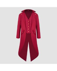 NEW Yan Dream Men's Gothic Medieval Tailcoat Jacket Steampunk