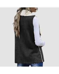 Women Sheepskin Leather Vest