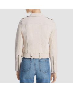 Blankly Suede Moto Jacket