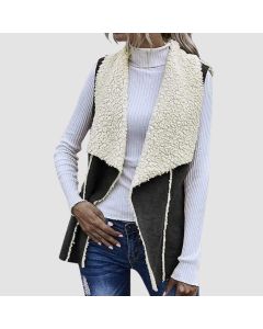 Women Sheepskin Leather Vest