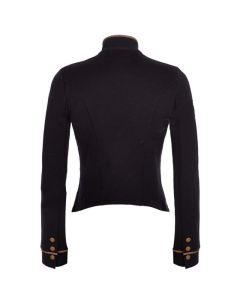 Women 's Dark Blue Officer Jacket  - Jacket Tailor
