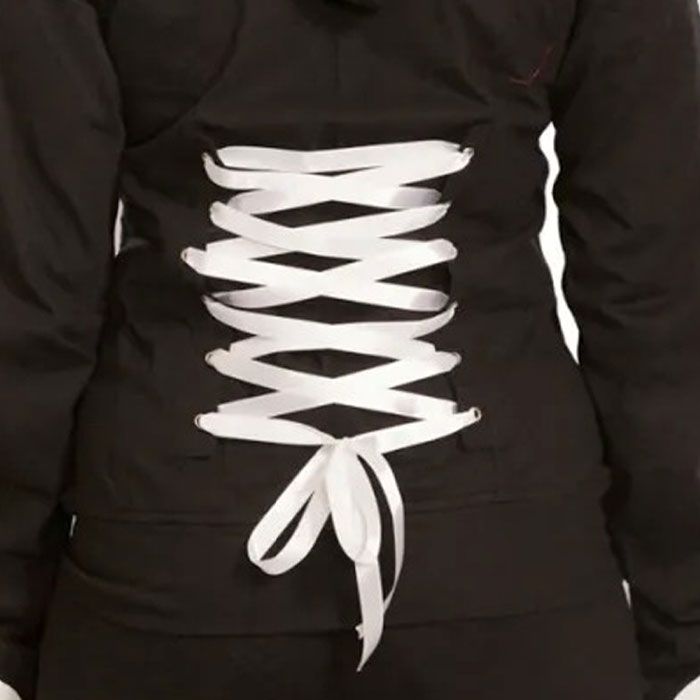 Killer Panda Kp Raw Zip Hoodie Blackwhite